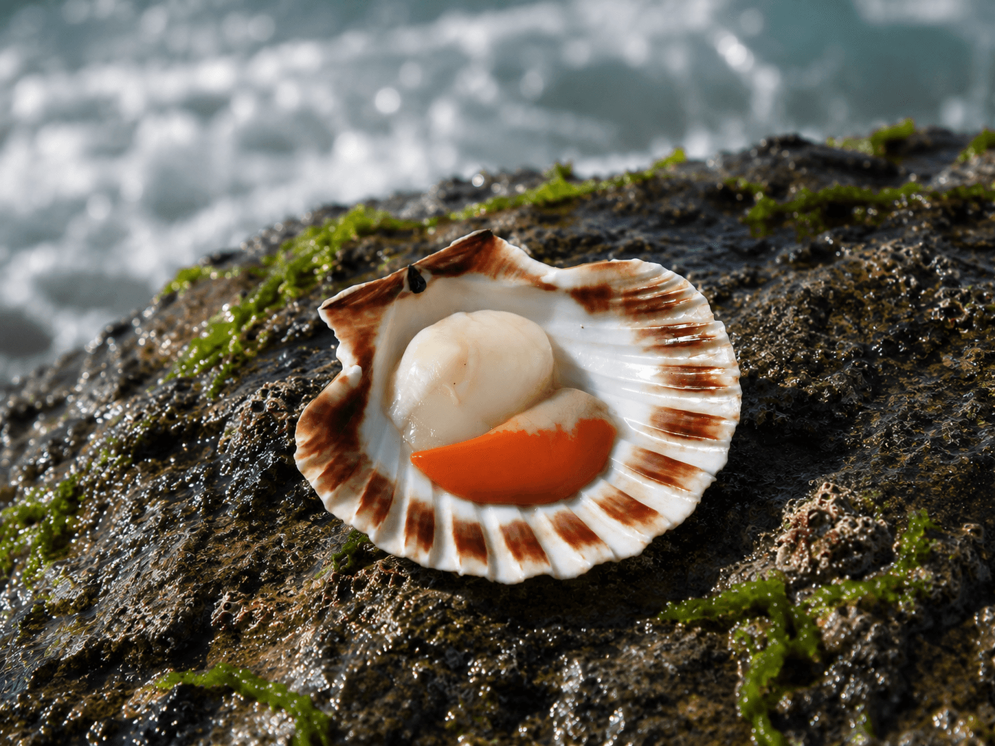 Vieira · Pecten maximus